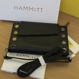 Hammitt Black Leather Crossbody Bag